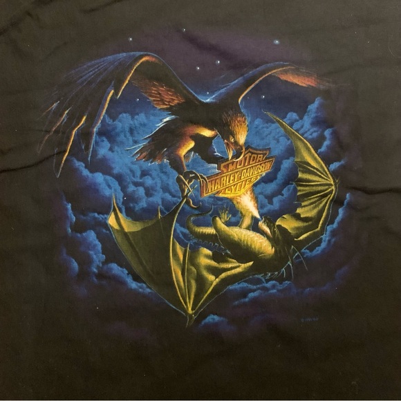 Vintage Harley Davidson t shirt 1995 men’s large - Picture 7 of 7